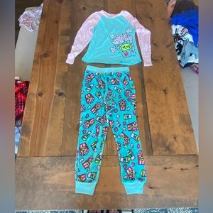 Girls PJs size Medium 7/8